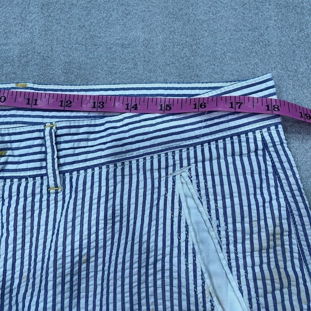 Robert Graham Hawkes Ball Seersucker Shorts 36 Classic Fit Blue Preppy Gingham - Picture 5 of 10